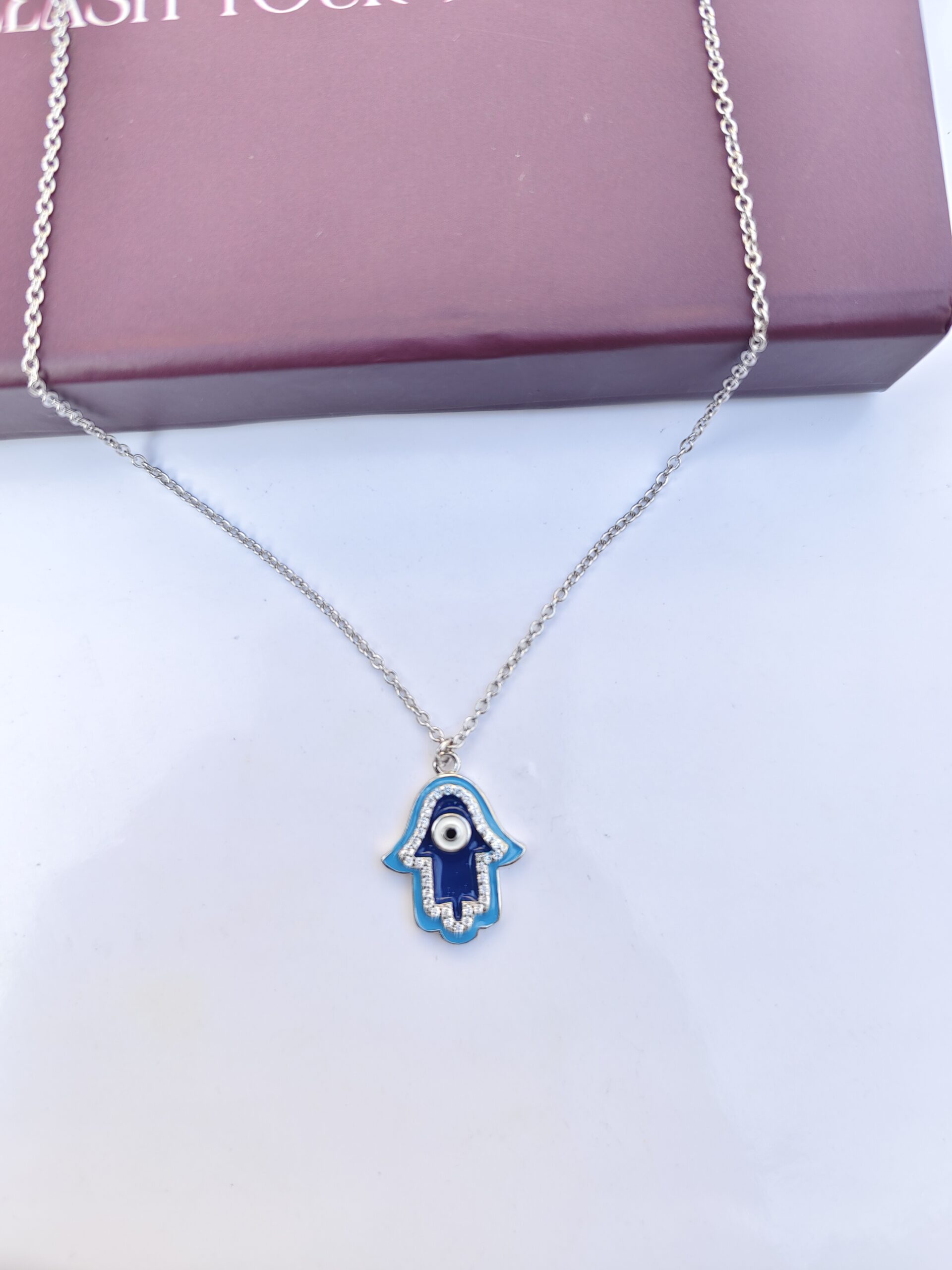 AuraGuard Hamsa Pendant