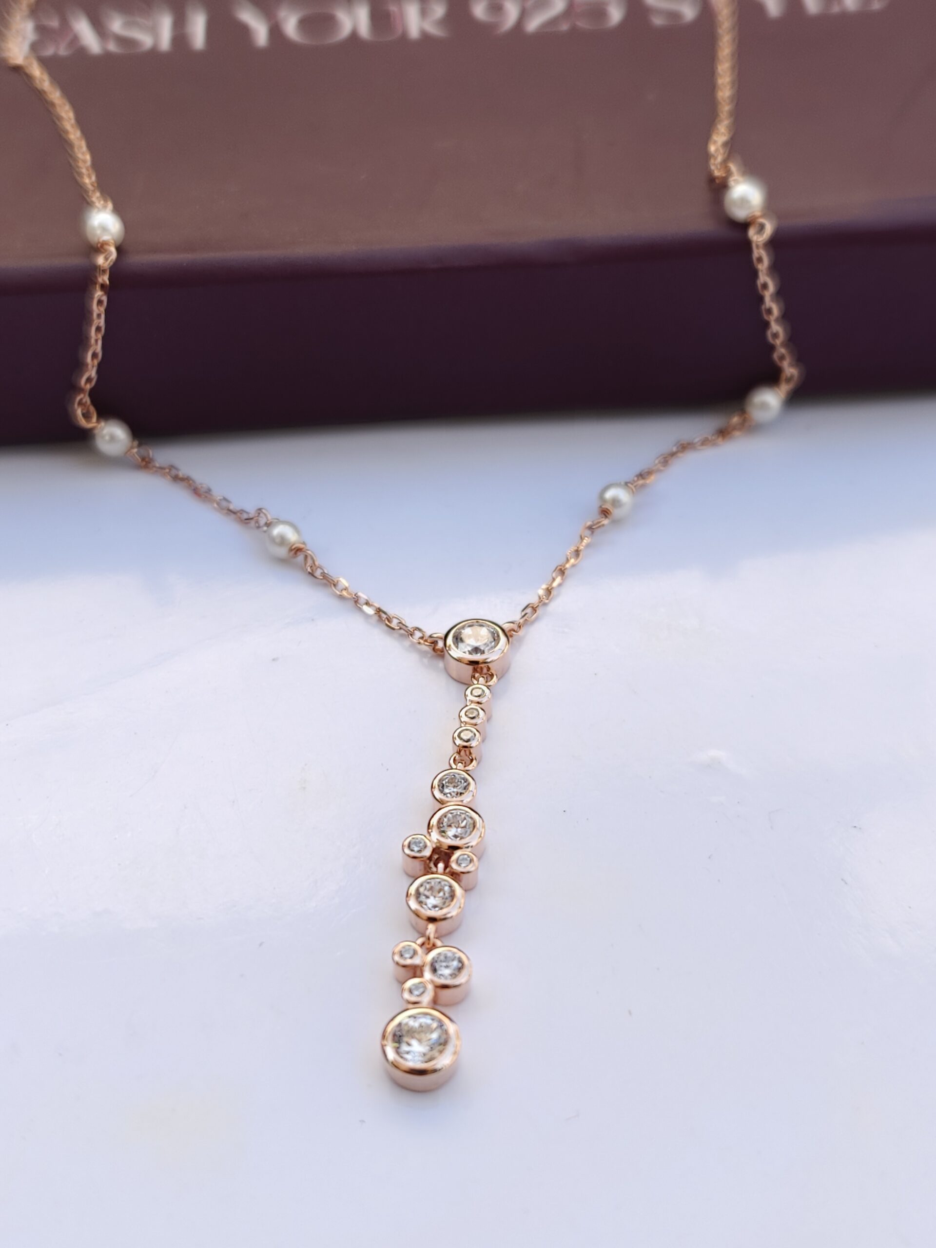 Crystal Cascade Necklace